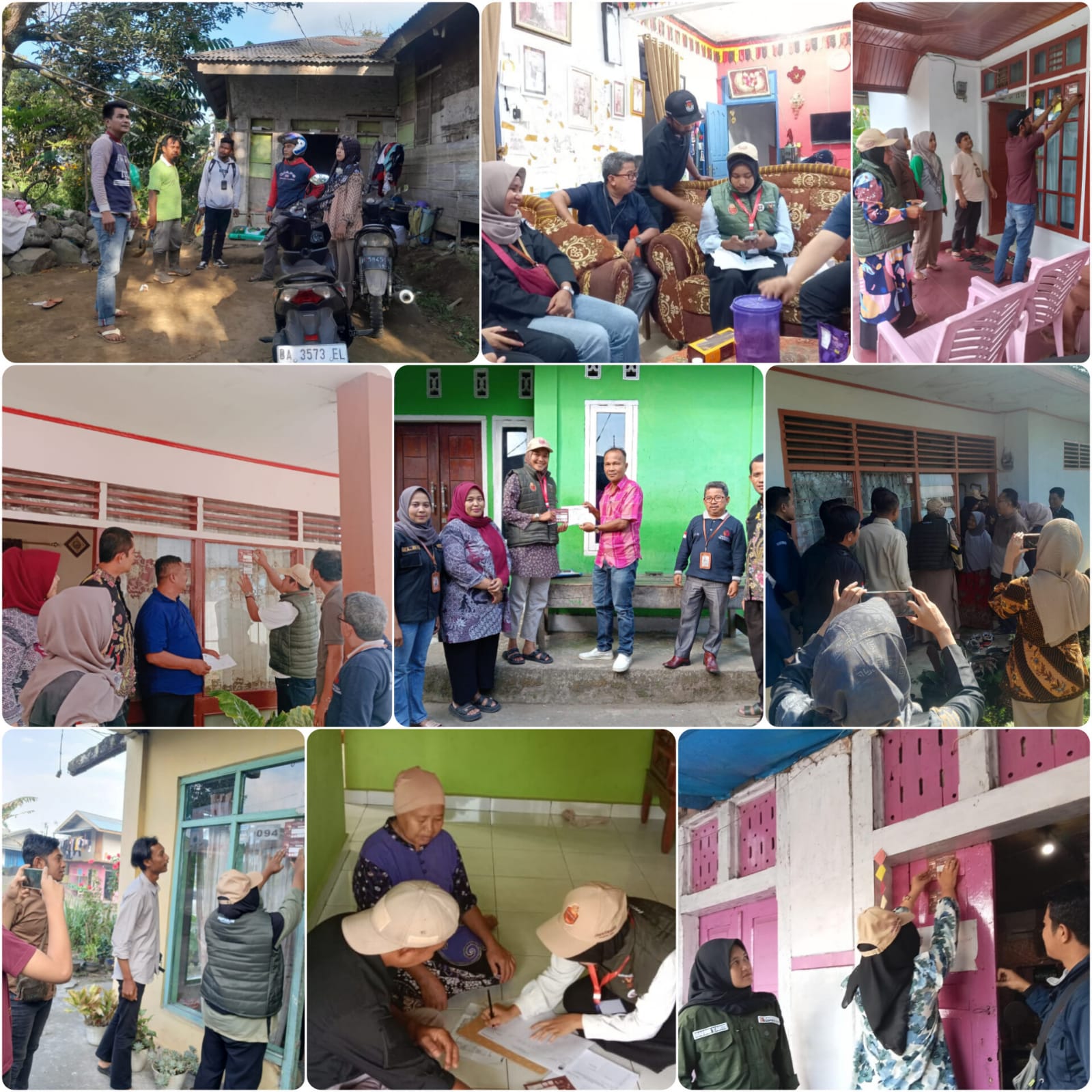 Proses Pengawasan Coklit di Kabupaten Tanah Datar