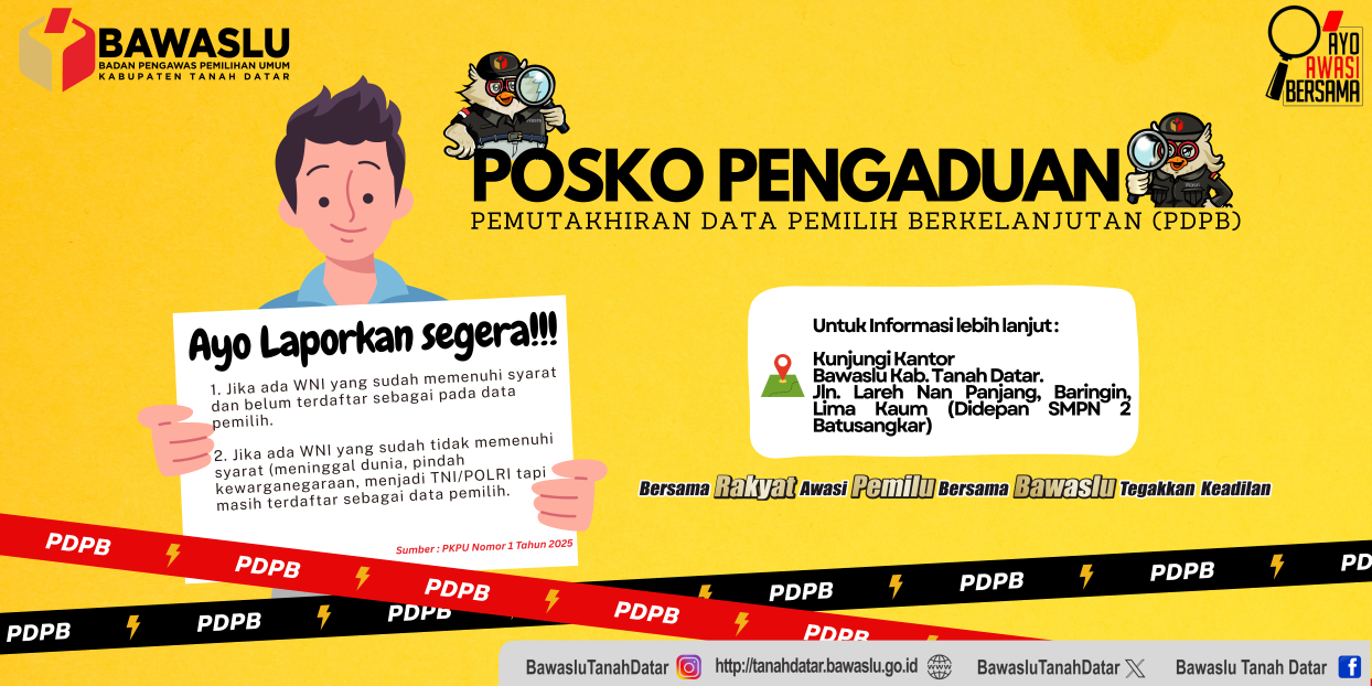 posko pengaduan PDPB