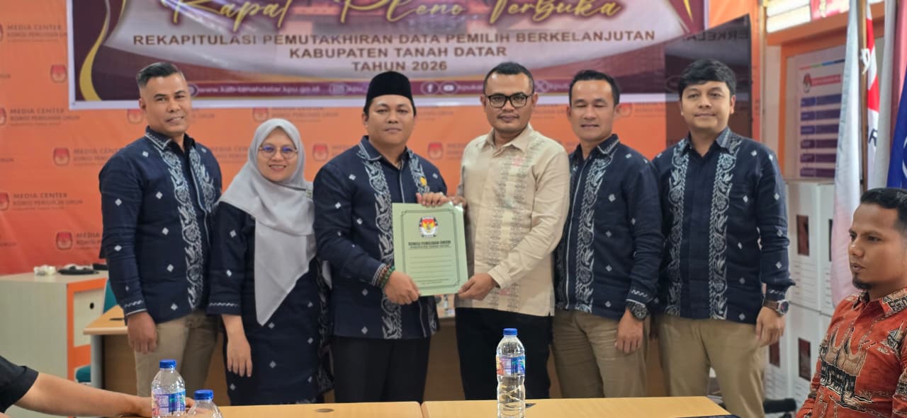 Pleno Terbuka Bersama KPU Tanah Datar
