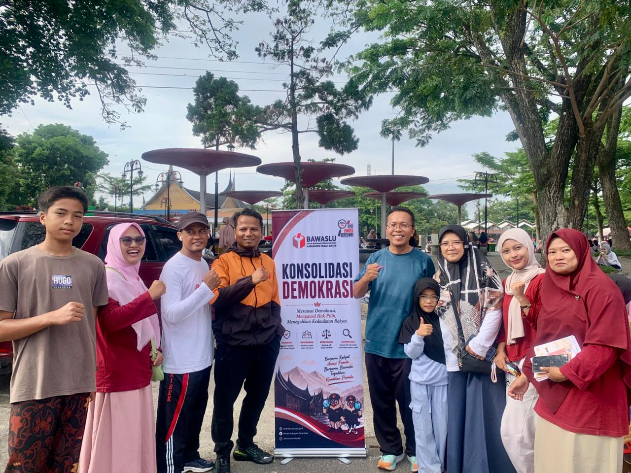 Car Free Day X Bawaslu Tanah Datar