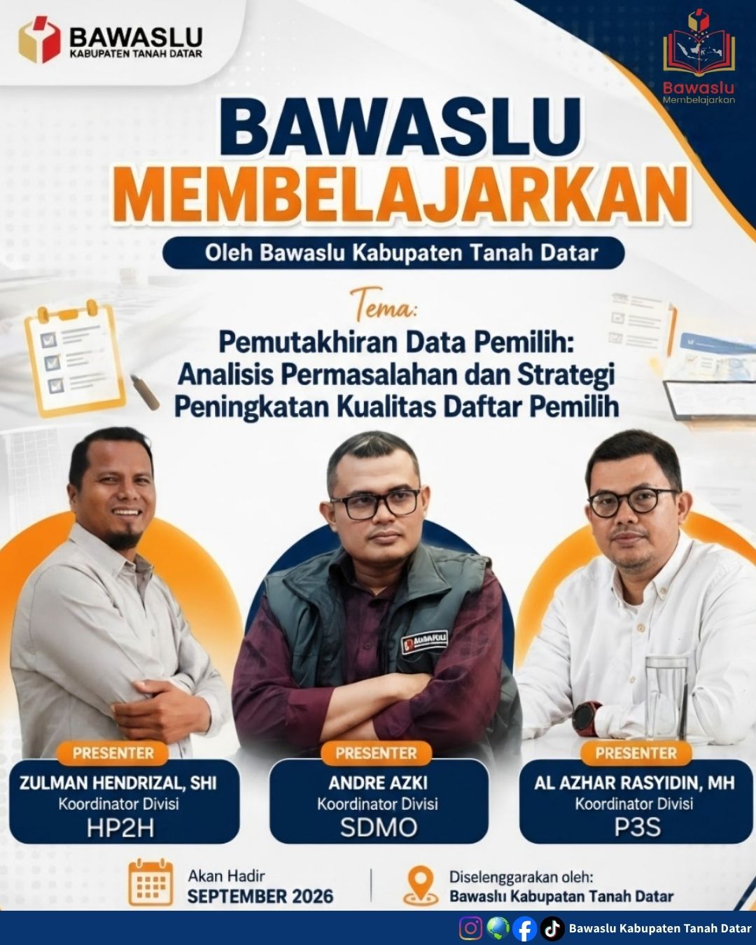 Bawaslu Membelajarkan
