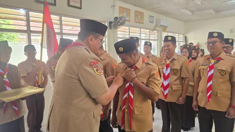 Pelantikan Saka Adhyasta Pemilu