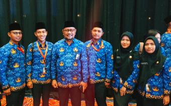 PPPK Bawaslu Tanah Datar Terlantik bersama Ketua BAwaslu Provinsi Sumatera Barat