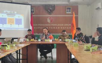 Bawaslu Kabupaten Tanah Datar Gelar Pembinaan dan Penguatan Kelembagaan