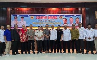 Pelantikan ketua PWI Tanah Datar