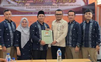 Pleno Terbuka Bersama KPU Tanah Datar