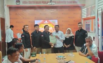 Pleno terbuka KPU Tanah Datar